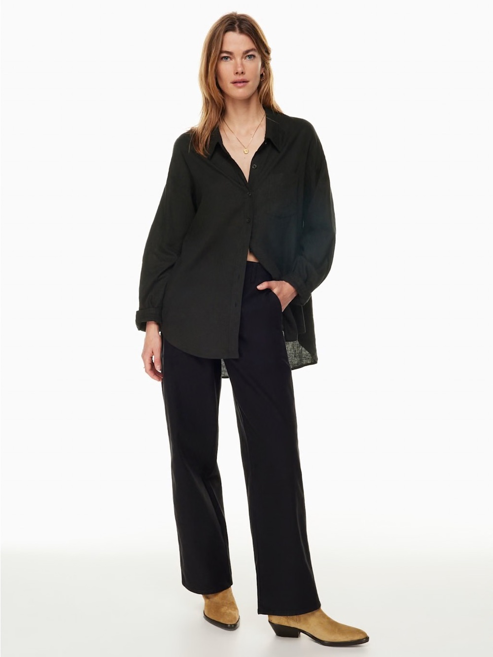 SOLD- DO NOT BUY 
Wilfred Free Relaxed Linen Shirt Large